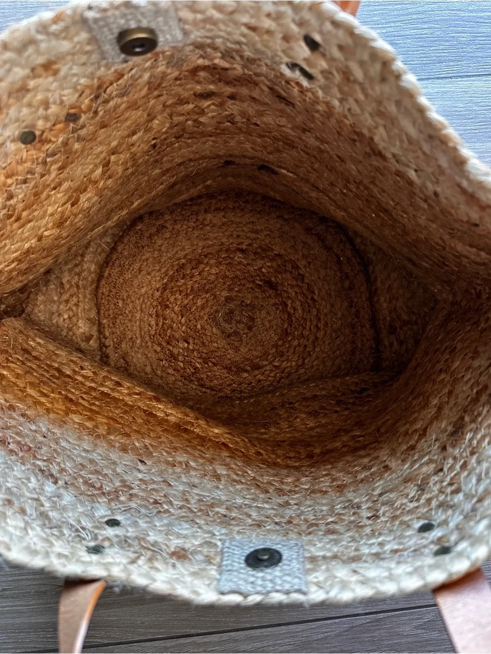 NEW JUTE TOTE BAG NATURAL WOVEN BAG
